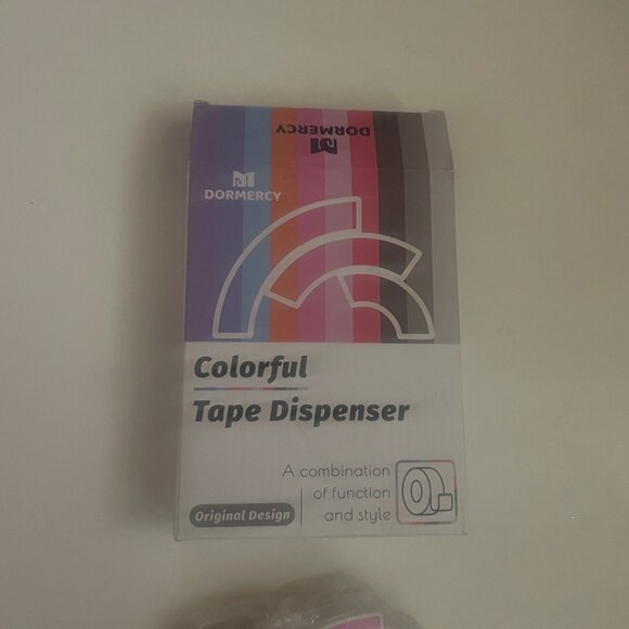 Colorful Tape Dispenser – Rainbow Design - Picture 2 of 6